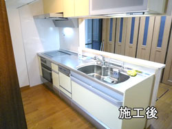キッチン施工後